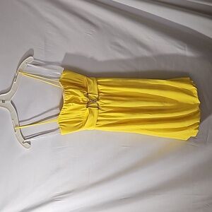Taboo yellow dress